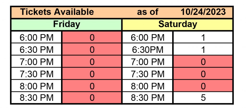 Ticket Website Calculator.xls