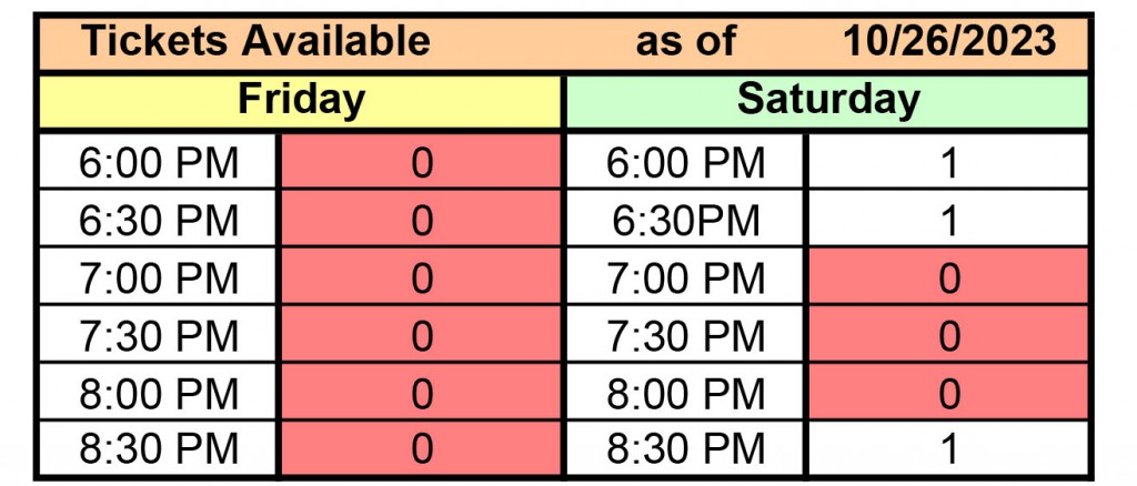 Ticket Website Calculator.xls